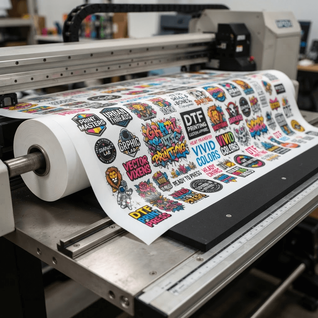 DTF Gangsheet mit mehreren Motiven