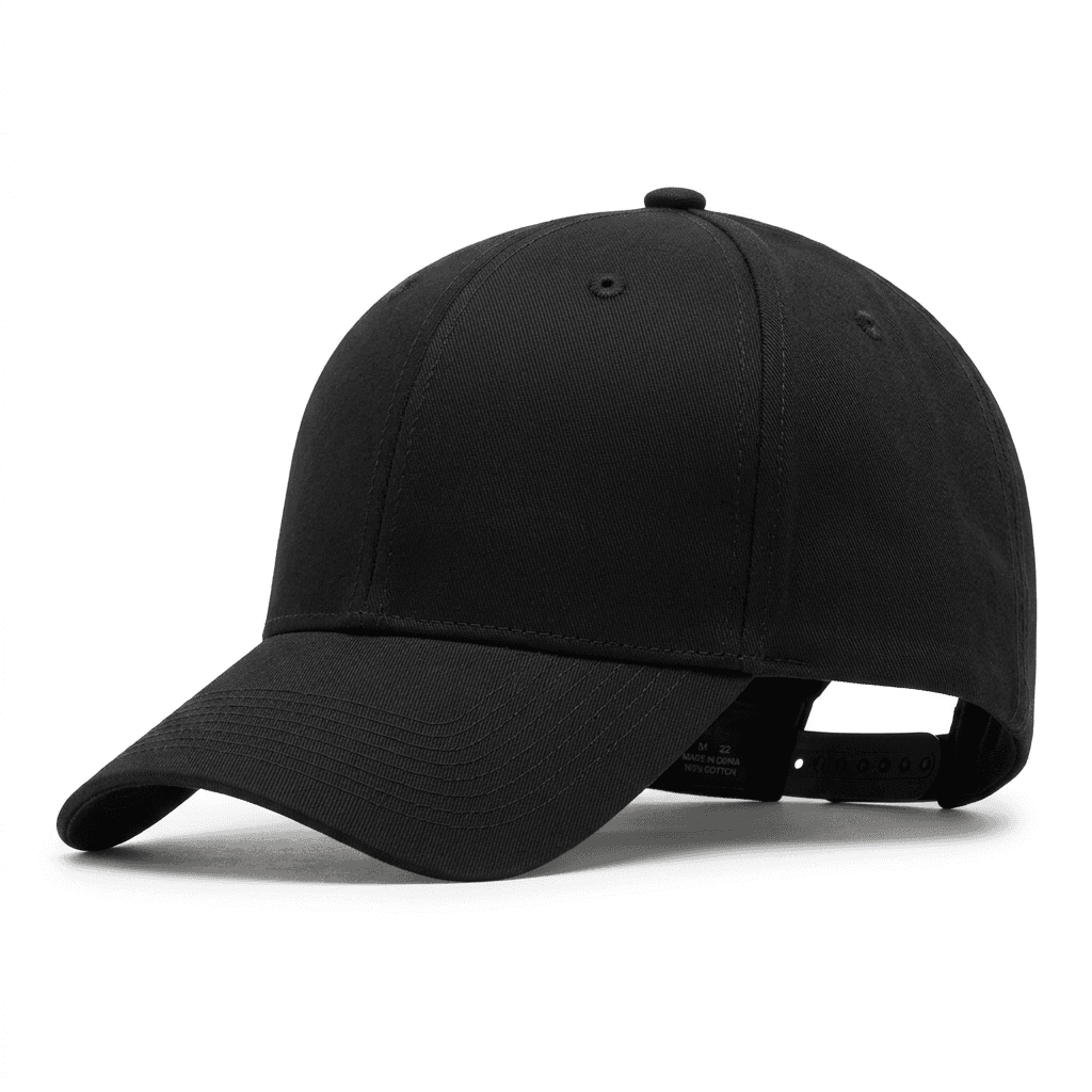 Schwarze Cap als Vorlage