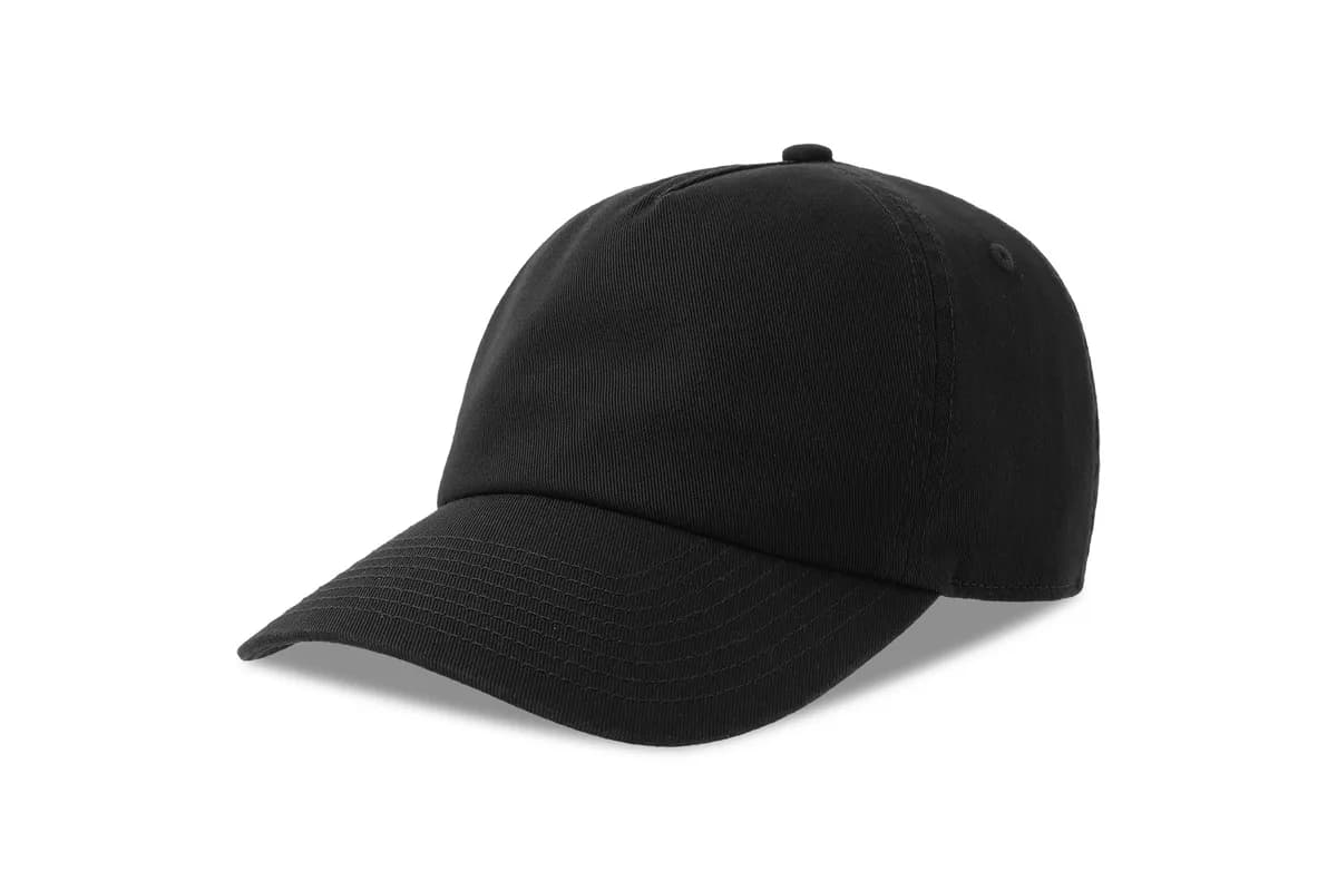 Atlantis Dad Hat-S Five Schwarz besticken – deinprint.ch