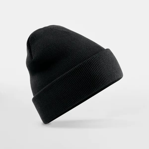 Beechfield Original Cuffed Beanie Schwarz besticken – deinprint.ch
