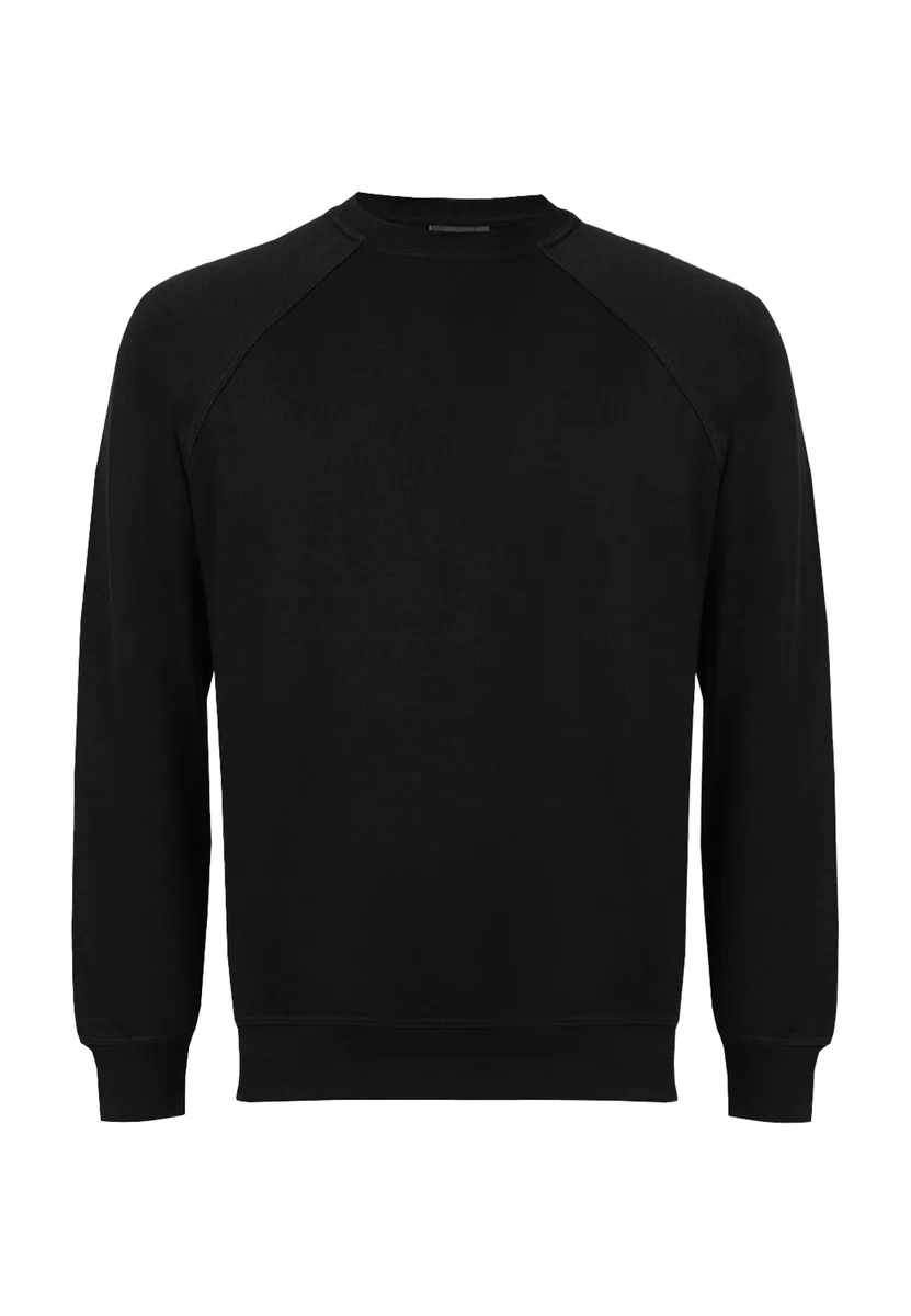 Switcher London Raglan Schwarz besticken – deinprint.ch