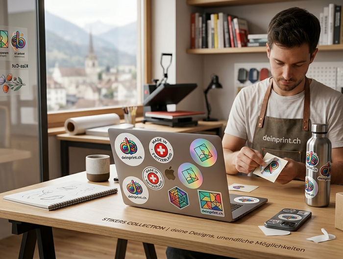 <h2>Stickers in diversen Formen</h2>